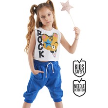 MSHB&G Rocker Leo Kız Çocuk T-shirt Kapri Şort Takım