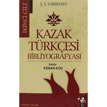 Defne Store Kazak Türkçesi Bibliyografyası I-Iı Cilt (2 Kitap Takım)