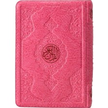 Defne Store Çanta Boy Kur'an-I Kerim (Pembe Renk, Kılıflı, Mühürlü)