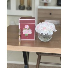 Marys Concept Miss Flora 8 Güllü Kesme Cam Oda Kokusu Allıklı