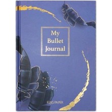 Defne Store My Bullet Journal Defter (Tropikal Mor)
