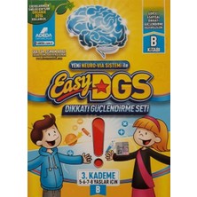 Defne Store Easy Dikkati Güçlendirme Seti 5-8 Yaş B Kitapçığı