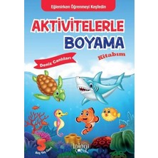 Defne Store Aktivitelerle Boyama Kitabım - Deniz Canlıları