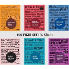 Defne Store 100 Fikir Seti (6 Kitap Takım)