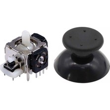 XBOX 360 Analog Motor Topuz Tamir Seti 1+1 Siyah XBOX 360 Kol Tamiri İçin Yedek Parça