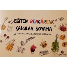 Defne Store Eğiten Rengarenk Çalgılar Boyama