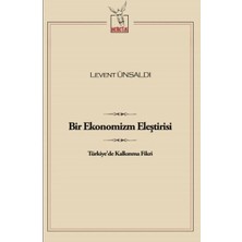 Defne Store Bir Ekonomizm Eleştirisi  Türkiye'de Kalkınma Fikri