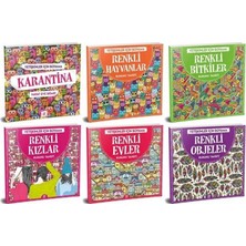Defne Store Yetişkinler Için Boyama Seti 6'lı