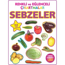 Defne Store Renkli ve Eğlenceli Çıkartmalar Sebzeler