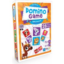 Defne Store Blue Focus Domino Game - Puzzle 28 Parça