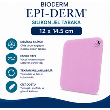 Biodermis Epı-Derm Silikon Jel Tabaka 12 x 14.5 cm – Medikal Skar ve Iz Bakım Silikon Tabaka