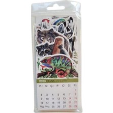 Defne Store Akademi Çocuk 73X16 cm World Of Animals 2022-2023 Takvim