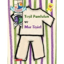 Defne Store Yeşil Pantolon ve Mor Tişört