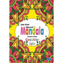 Defne Store Çocuklar Için Mandala Sarı