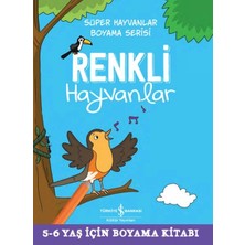 Defne Store Renkli Hayvanlar - Süper Hayvanlar Boyama Serisi
