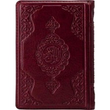 Defne Store Hafız Boy Kur'an-I Kerim (Bordo, Kılıflı, Mühürlü, 2 Renk)