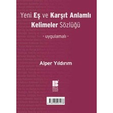 Defne Store Yeni Eş ve Karşıt Anlamlı Kelimeler Sözlüğü