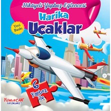 Defne Store Harika Uçaklar - Hikayeli Yapboz Eğlencesi (6 Yapboz Ile)