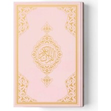 Defne Store 2 Renkli Çanta Boy Kur'an-I Kerim (Miklepsiz) Pembe