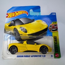 Hot Wheels Gordon Murray Automotive T.33  Sarı 1:64 Model Araba -Sarı