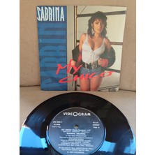 Plakperest Sabrina - My Chico - 1988 Italya Basım  45LIK Plak Dönem Plak