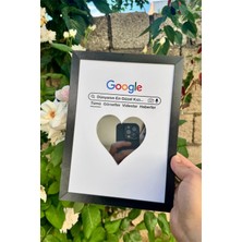 BirbeyStore Dünyanın En Güzel Kızı Ahşap Aynalı Tablo Sevgiliye Arkadaşa Hediye