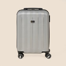 Hoffmanns Good Line Kabin Boy Abs Valiz - Gümüş - 57X37X23 cm