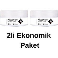 2 Adet Hemoroid Piles Krem Set 2li Ekonomik Paket