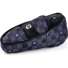 Black Checker Chewy Vuiton Loafer - HDD-144