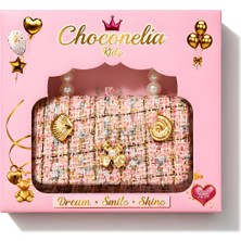 Chocogirl Perla Mini Tüvit Pembe-Beyaz Renk Kız Çocuk Çantası
