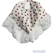 EyER Shoping Vintage Çocuk Dantel Bandana Pötikare Saç Bandı Yazlık Şapka Tarzı