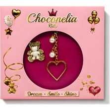 Chocogirl Luna Saten Fuşya Renk Kız Çocuk Çantası