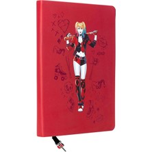 Insights Dc: Harley Quinn Journal With Ribbon Charm
