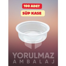 Yorulmaz Ambalaj 🖤✅ 150 cc Süp Kase 100'LÜ Paket – Tatlı Sunumları Için Ekonomik ve Hijyenik Çözüm
