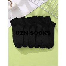 Uzn Socks 10’lü Premium Siyah Kısa Patik Çorap