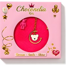 Chocogirl Luna Saten Nar Çiçeği Renk Kız Çocuk Çantası