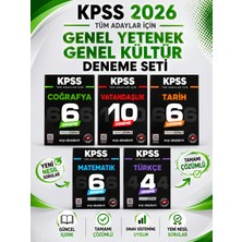 Anla Kazan Yayınları Kpss Tüm Adaylar Için Tarih, Coğrafya, Vatandaşık, Türkçe, Matematik Deneme Tamamı Çözümlü Evp Akademi