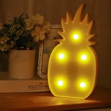 Montreal Std LED Işıklı Ananas Gece Lambası ( 1 Adet ) Atn