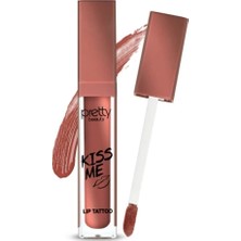 Pretty Beauty Kiss Mee Lip Tattoo 24 Saat Kalıcı Mat Likit Ruj