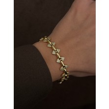 Çayren 14K Kuyumcu Işçiliği Bileklik