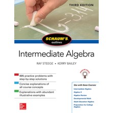 McGraw Hill Schaum's Outline Of Intermediate Algebra, Third Edition