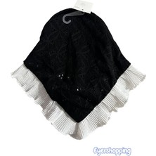 EyER Shoping Vintage Çocuk Dantel Bandana Pötikare Saç Bandı Yazlık Şapka Tarzı