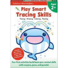 Play Smart Tracing Skills Age 2+: Preschool Activity Workbook With Stickers For Toddlers Ages 2, 3,