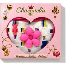 Chocogirl Shiny Heart Patchwork Beyaz-Jean Renk Kız Çocuk Çantası