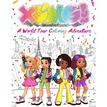 Insight Editions Xomg Pop!: A World Tour Coloring Adventure