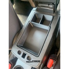 Tech Trade Egea Cross Kolçak Organizer 3 Bölmeli Cross Yazılı Fıat Egea Cross Uyumlu