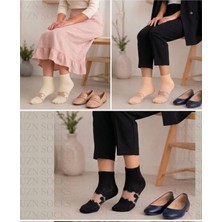 Uzn Socks Desenli Transparan Kadın Soket Çorap 3’lü Paket