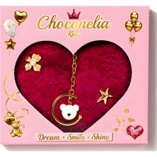Chocogirl Shiny Heart Peluş Fuşya Renk Kız Çocuk Çantası