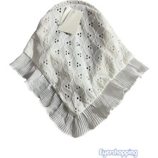 EyER Shoping Vintage Çocuk Dantel Bandana Pötikare Saç Bandı Yazlık Şapka Tarzı