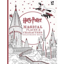 Studio Press Harry Potter Magical Places And Characters Colouring Book
